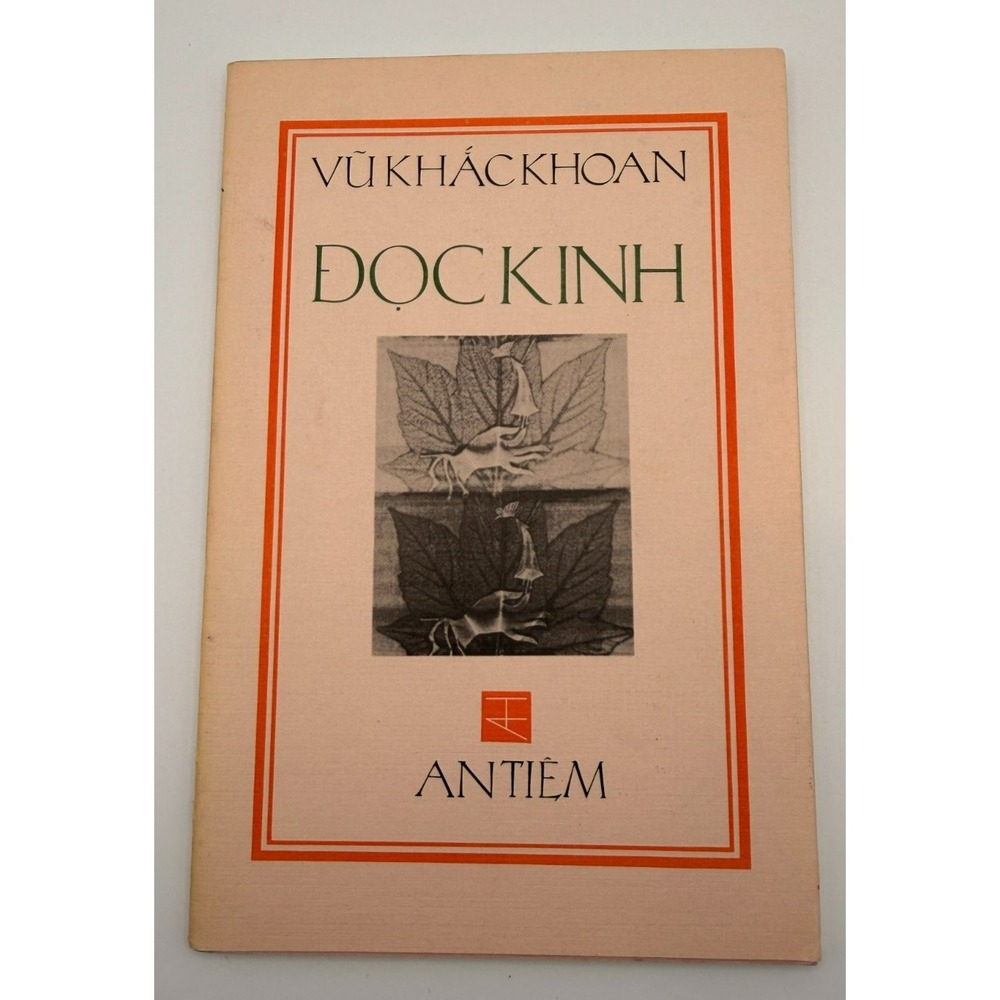 Doc Kinh by Vu Khac Khoan Vietnamese Paperback Book An Tiem 1990 Vietnamese L